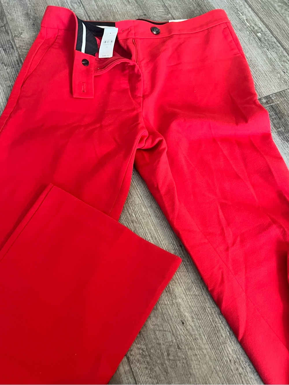 Ann Taylor High Rise Slightly Flared Full Length Pants